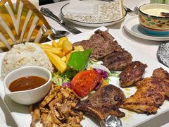 宫廷烤肉拼盘-伊斯坦布尔土耳其清真咖啡餐厅