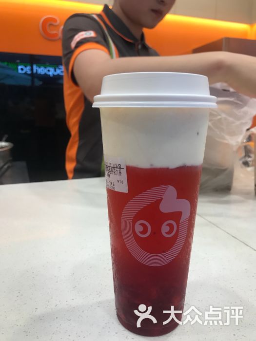 coco都可(丽丰广场店)奶霜草莓果茶图片 第6张