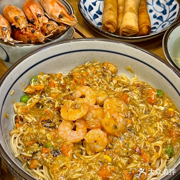 终于在广州吃上这口蟹黄满满的蟹黄面🦀️爆炸好吃🆘