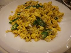 秋葵炒土鸡蛋-唐晋人家(源深路店)