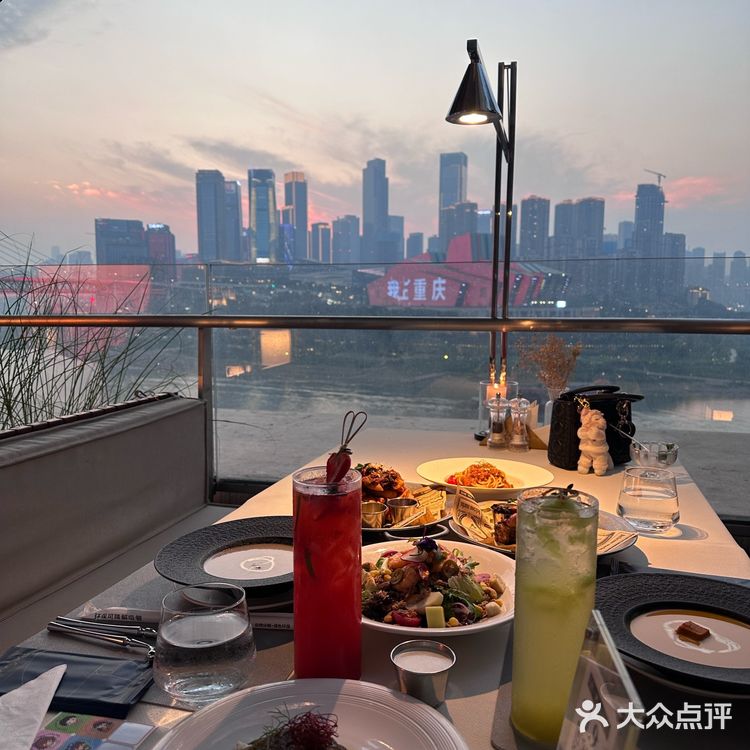 重庆探店｜来福士江景西餐厅 北索