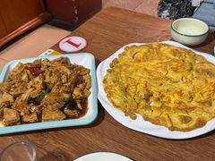 农家炒豆腐-遇见小院—虹鳟鱼•农家菜(怀柔店)