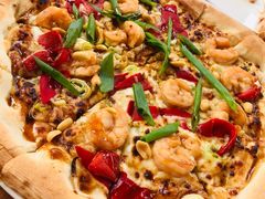 宫保虾仁比萨-城市大道红炉披萨烘焙坊