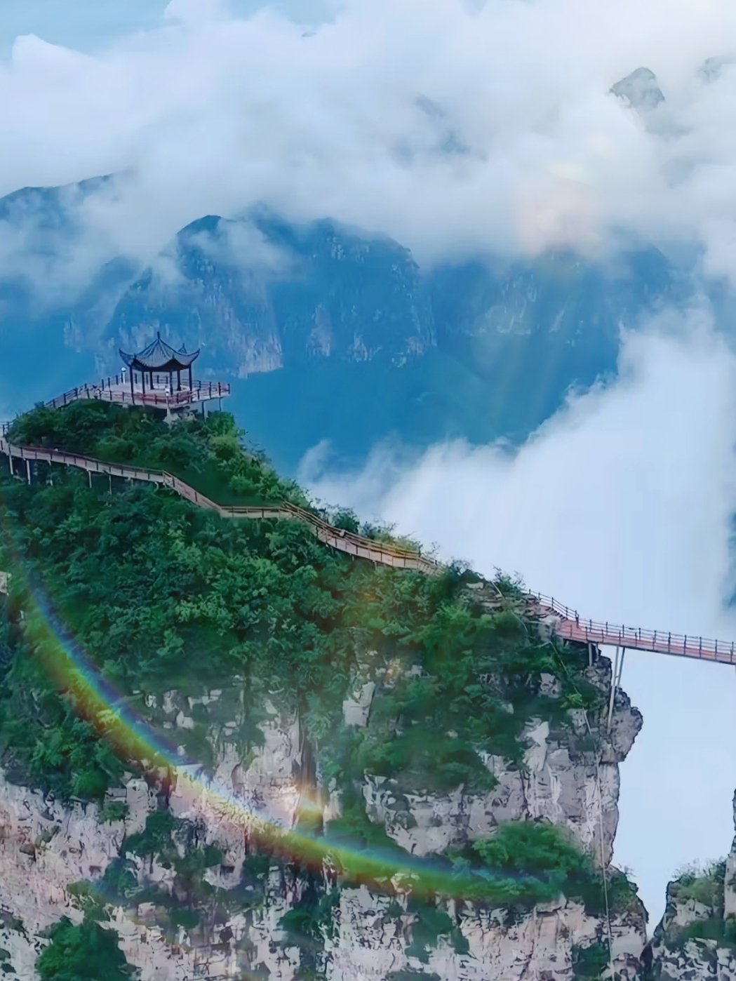 震撼 太行五指山