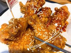 甜辣酱拼盘炸鸡-Meet Sun韩式大排档(五一广场7MALL店)