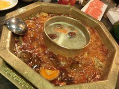 锅中锅-蜀九香火锅(彩虹店)