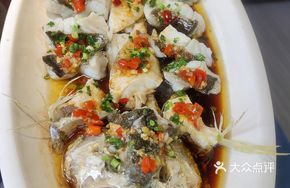 Steamed Yellow Croaker with Chopped Chili