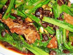 豆豉鲮鱼油麦菜-福荣新中式餐厅
