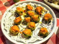 蟹黄墨鱼饼-龙桥私厨·姜花菊花过桥鱼·顺德菜(容桂店)