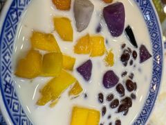 芋圆椰汁西米芒果-赵记传承·中国甜品(福州总店)