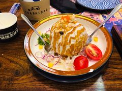 炸温泉蛋土豆泥沙律-仙隐小鹿中華の日料(正弘城店)