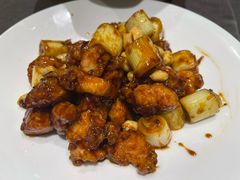 宫爆鸡腿肉-旺顺阁鱼头泡饼(小红门店)