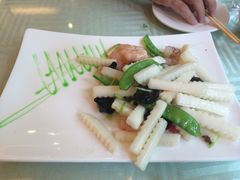 养生山药炒虾仁-八珍饺子·烤鸭·家常菜