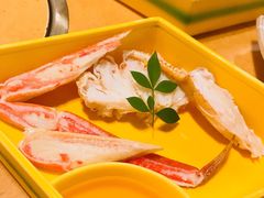 水煮螃蟹配醋-蟹道乐(道顿堀本店)