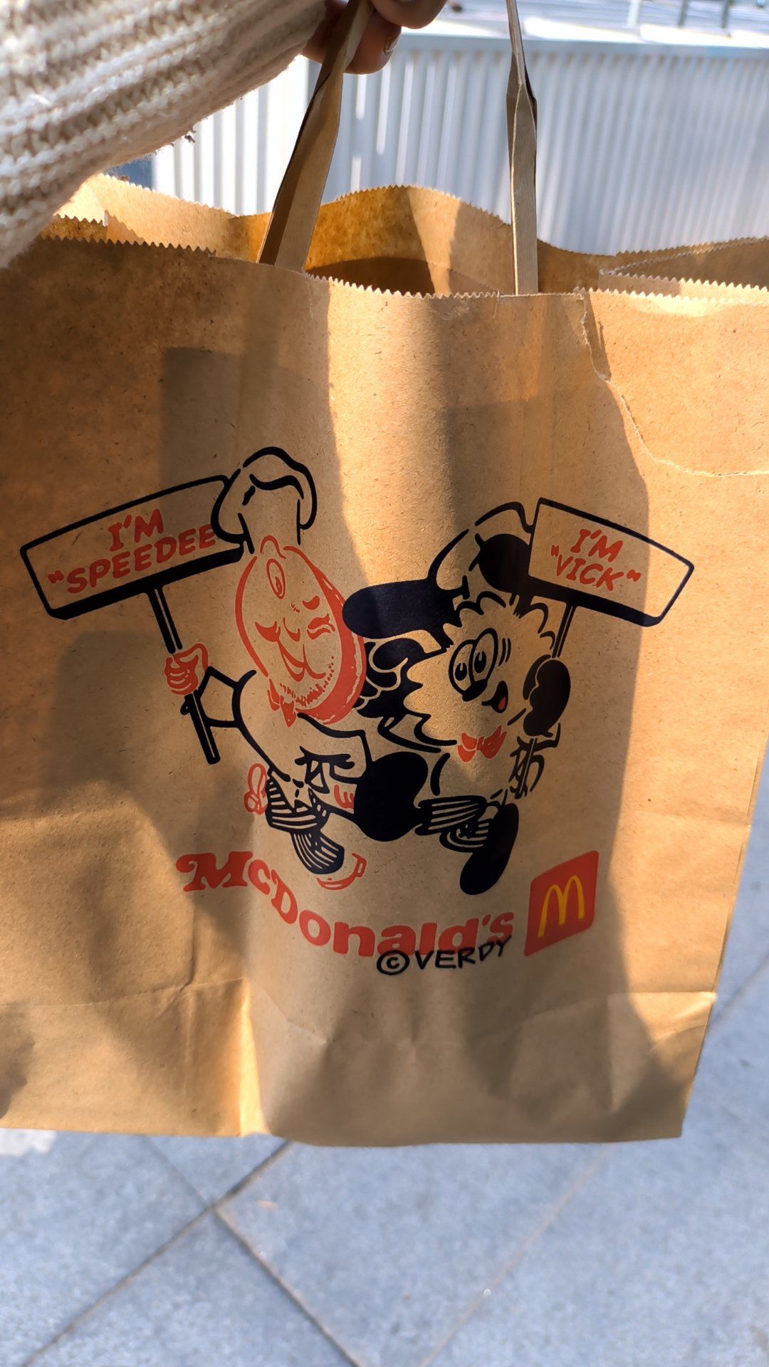 麦当劳纸袋