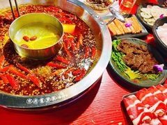 天府麻辣牛肉-谭鸭血老火锅(漳州路店)