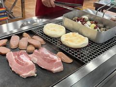 乡村黑猪五花肉-牛信亭韩国料理·炭火烤肉(紫藤路店)