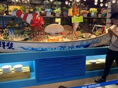 自助取餐区-领鲜活海鲜榴莲自助火锅(东门店)