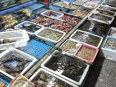 -霞涌市场海鲜摆卖区