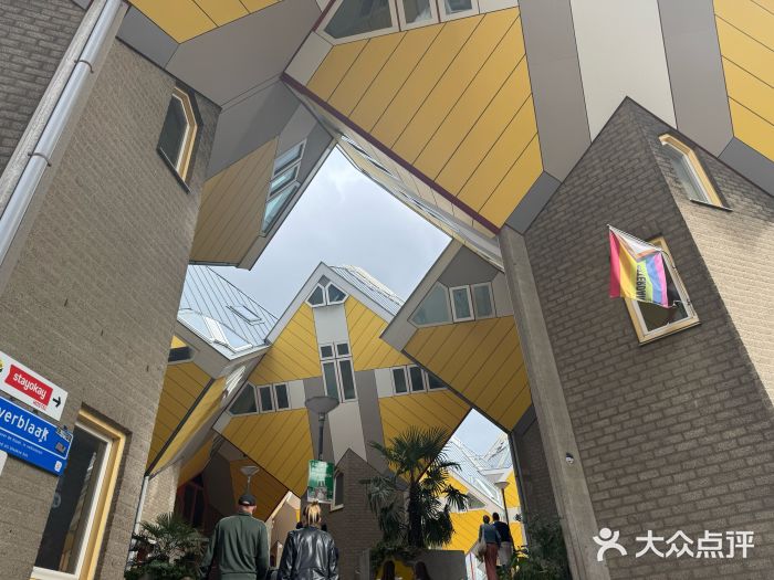 立体方块屋图片