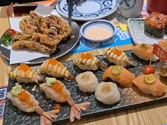 脆皮鱿鱼脚-鱼民·现造寿司(育德店)