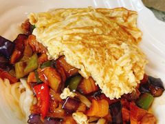 茄子肉丁鸡蛋拌面-文三里屯面馆(三里屯店)