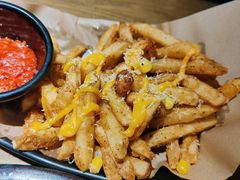 芝士薯条-机器人火炉披萨