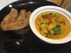 咖喱时蔬配手抓饼-若蘭慈·无国界素食料理(欢乐海岸店)