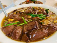 韭菜烩猪红-贝岭居酒楼(黄贝路店)