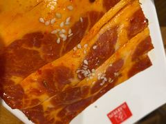 烤肉原切五花肉-么肆烤肉·中式自助·烤肉大排档(街道口季佳PAI店)