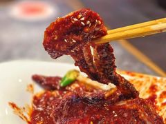-草家酱蟹炭火烤肉店(珲春南路一店)