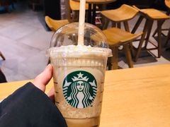焦糖咖啡星冰乐-星巴克(盘锦水游城店)