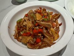 香干炒卤耳尖-辣可可·小炒黄牛肉(望京凯德MALL店)