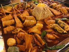 鱼饼火山炒年糕-包装马车·韩国料理·포장마차