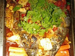 -探鱼·鲜青椒爽麻烤鱼(苏宁广场店)