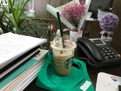 抹茶碎片可可星冰乐-星巴克(丽水万地广场店)