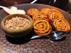鸭肝酱伴葱油饼-杭州西子湖四季酒店·金沙厅
