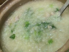 春菜瘦肉粥-粥瓜婆特色砂锅粥(白石洲店)