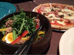 芝麻菜沙拉&pizza-Mammamia意大利餐厅(阳春巷店)