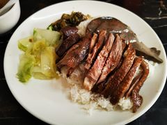 鹅肝拼鹅肉饭-乌文新澄海卤鹅店