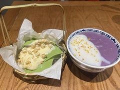 抹茶茉莉生酪-李百蟹·江南蟹黄面·河景餐厅(夫子庙总店)