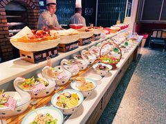自助取餐区-鸽子侯·家宴·平价海鲜(市图书馆店)