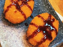 炸可乐饼-柒鉦·日式豚骨拉麵(常德路店)
