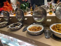 自助取餐区-荣誉国际酒店-云顶旋转餐厅