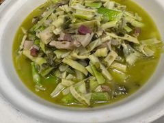 雪菜小野竹笋-食光慢宴·安吉土菜馆