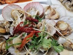 油泼扇贝-1910老鲁味海鲜·戳子肉·青岛菜(金沙滩店)