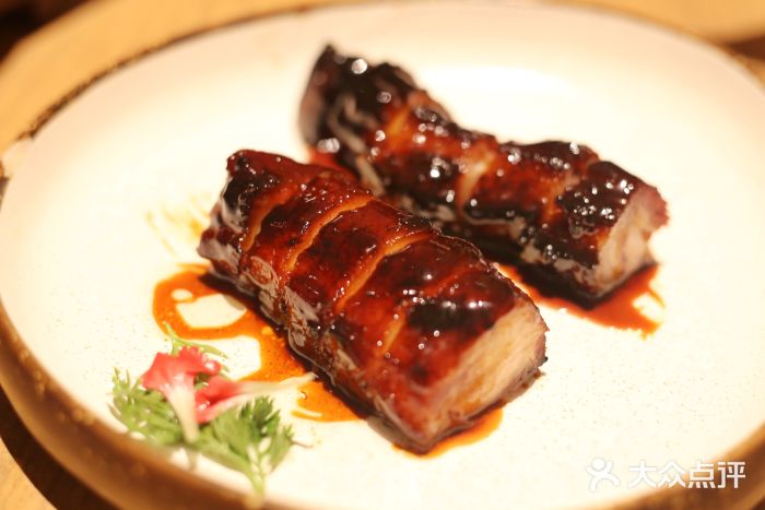 小炳胜(北京路店)-秘制黑叉烧-菜-秘制黑叉烧图片-广州美食-大众点评