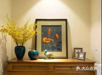 125㎡美式风格三居，从玄关开始，就不断地给你惊喜