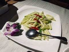 松茸菌烩芦笋-时间仓(月湖公园店)