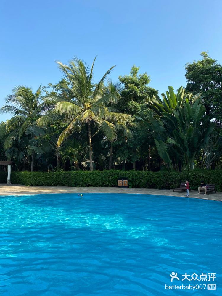 海南迎宾馆·康体部-"迎宾馆一号楼游泳池,一年四季都对外开放,.